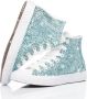 Converse Handgemaakte Lichtblauw Witte Sneakers Blue Dames - Thumbnail 3