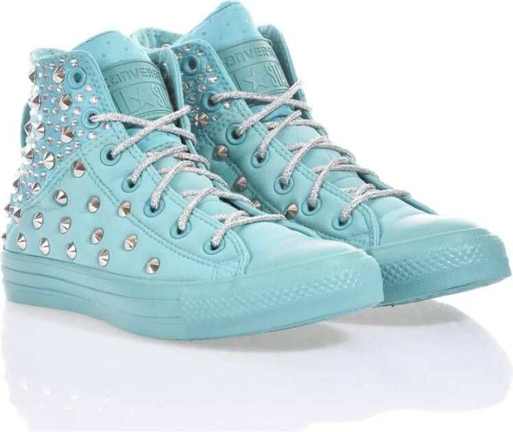 Converse Handgemaakte Lichtblauwe Sneakers Vrouwen Blue Dames