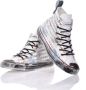 Converse Handgemaakte Witte Sneakers Aangepaste Schoenen Multicolor Heren - Thumbnail 4
