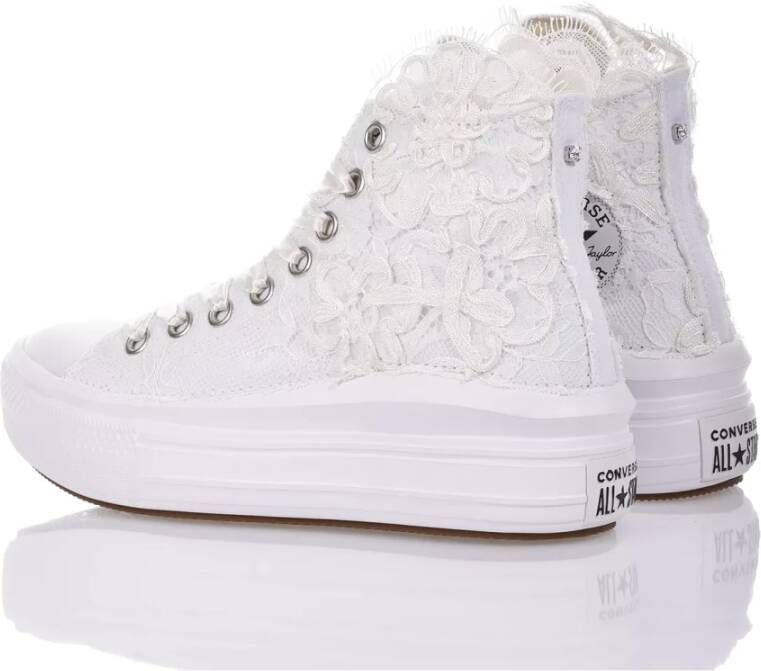 Converse Handgemaakte Witte Sneakers voor Vrouwen White Dames