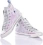 Converse Handgemaakte Zilver Roze Sneakers Multicolor Dames - Thumbnail 5