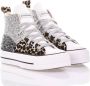 Converse Handgemaakte Zilver Wit Zwart Sneakers Multicolor Dames - Thumbnail 2