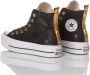 Converse Handgemaakte Zwarte Gouden Sneakers Black Dames - Thumbnail 5