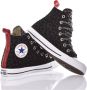 Converse Handgemaakte Zwarte Rode Sneakers Black Dames - Thumbnail 4