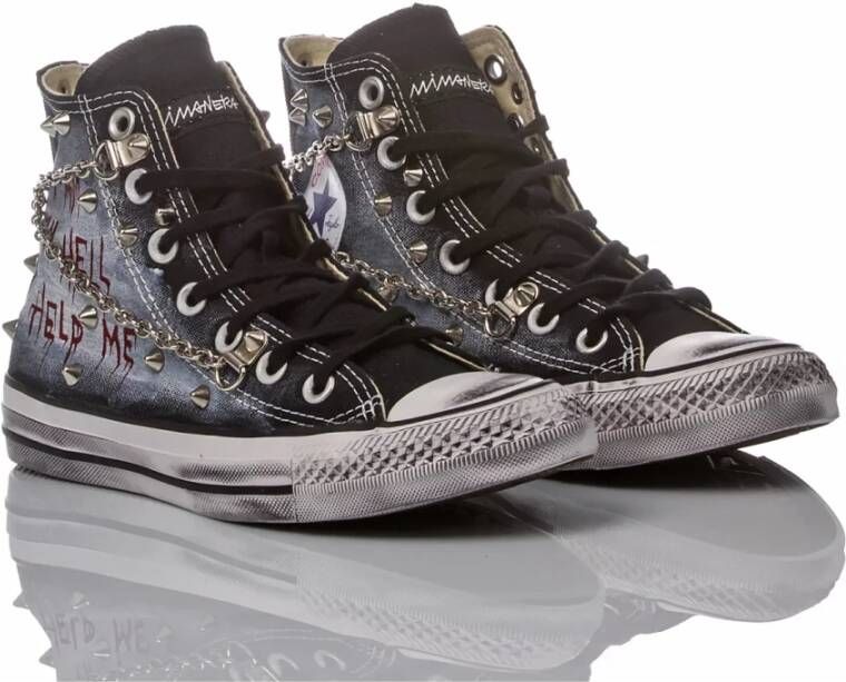 Converse Handgemaakte Zwarte Sneakers Black Heren