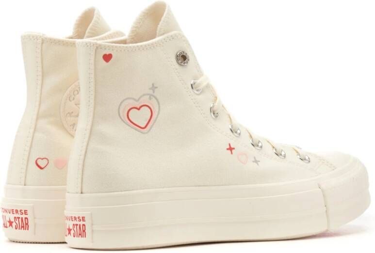 Converse Hart Chuck High Top Sneakers Beige Dames