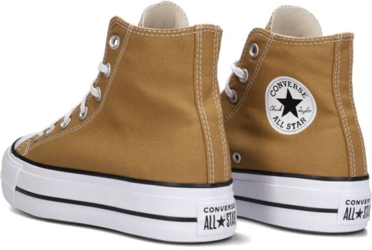 Converse Hoge Lift Platform Sneakers Brown Dames