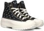 Converse Hoge Platform Sneakers Met Stiksels Black Dames - Thumbnail 7