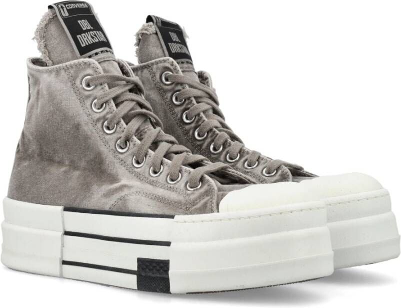 Converse Hoge Sneakers Drkstar Ss24 Gray Dames