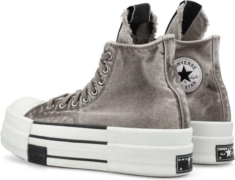 Converse Hoge Sneakers Drkstar Ss24 Gray Dames