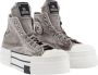 Converse Hoge Sneakers met Logo Patch Gray Heren - Thumbnail 3