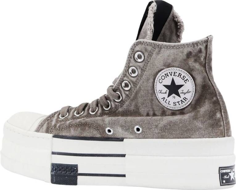 Converse Hoge Sneakers met Logo Patch Gray Heren