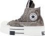 Converse Hoge Sneakers met Logo Patch Gray Heren - Thumbnail 4