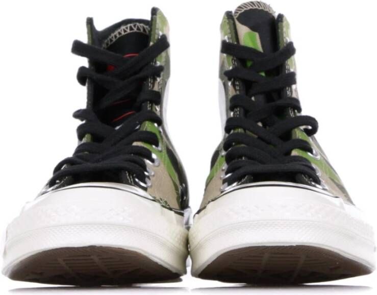 Converse Hoge Top Gember Groene Schoenen Multicolor Heren