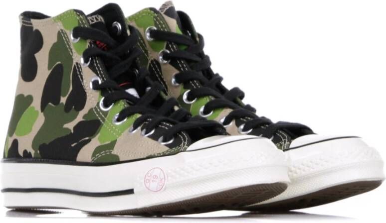 Converse Hoge Top Gember Groene Schoenen Multicolor Heren