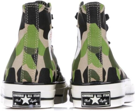 Converse Hoge Top Gember Groene Schoenen Multicolor Heren