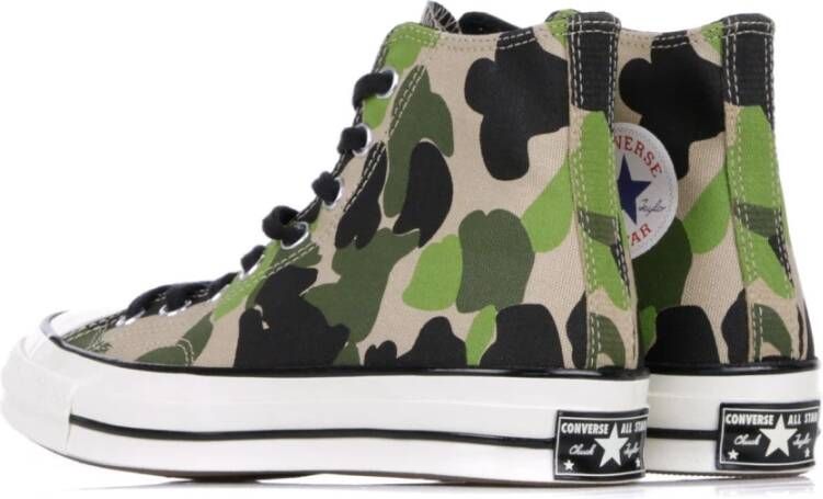 Converse Hoge Top Gember Groene Schoenen Multicolor Heren