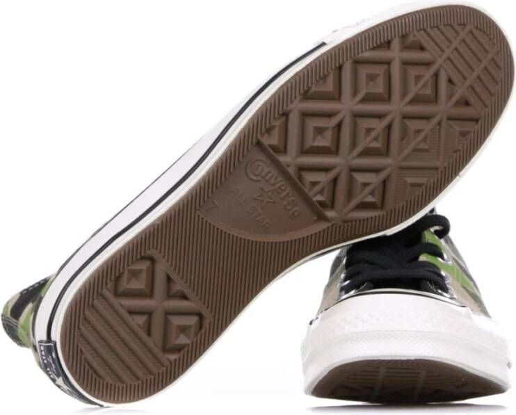 Converse Hoge Top Gember Groene Schoenen Multicolor Heren