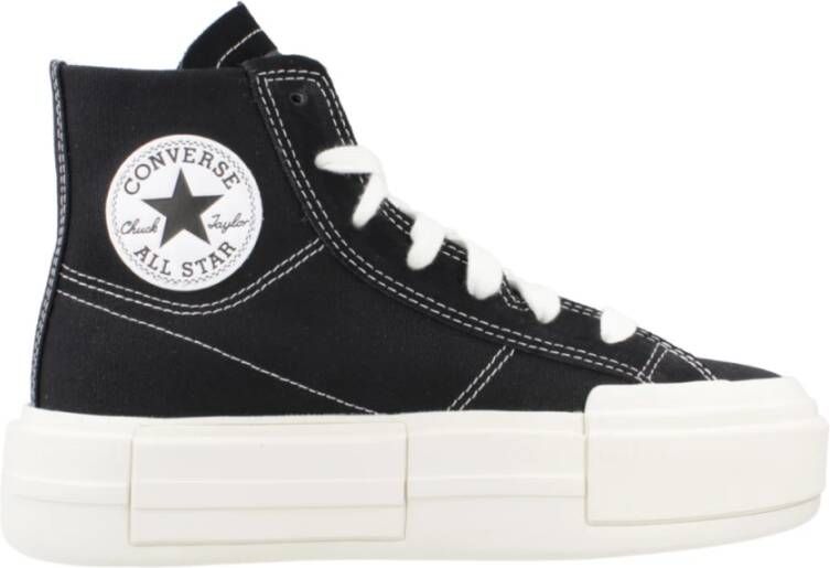 Converse Hoge-Top Mode Sneakers Black Dames