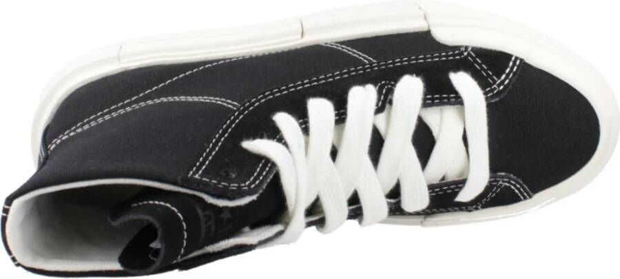 Converse Hoge-Top Mode Sneakers Black Dames