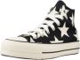 Converse CHUCK TAYLOR ALL STAR LIFT PLATFORM LARGE STAR Zwart - Thumbnail 3