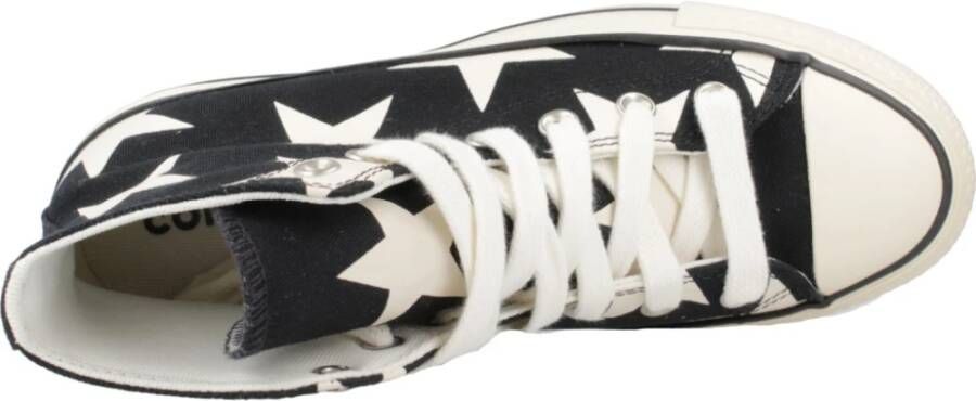 Converse Hoge Top Mode Sneakers Black Dames