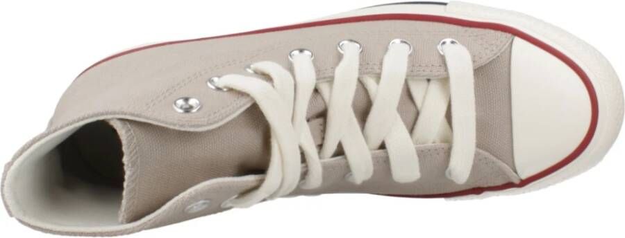 Converse Hoge Top Sneakers Beige Dames