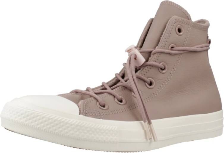 Converse Hoge Top Sneakers Bijt Het Stof Pink Dames