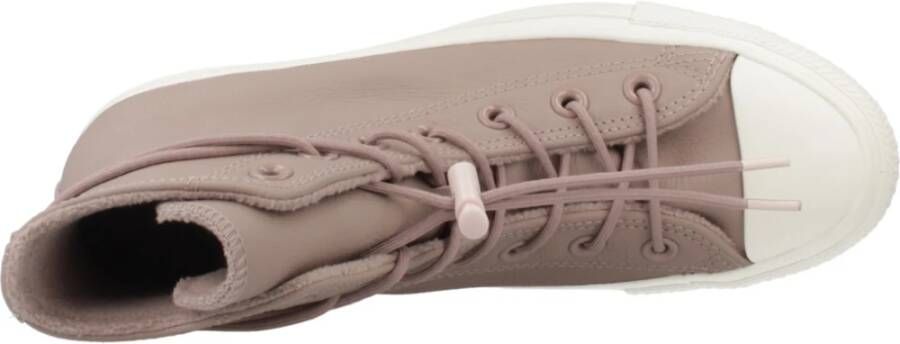 Converse Hoge Top Sneakers Bijt Het Stof Pink Dames