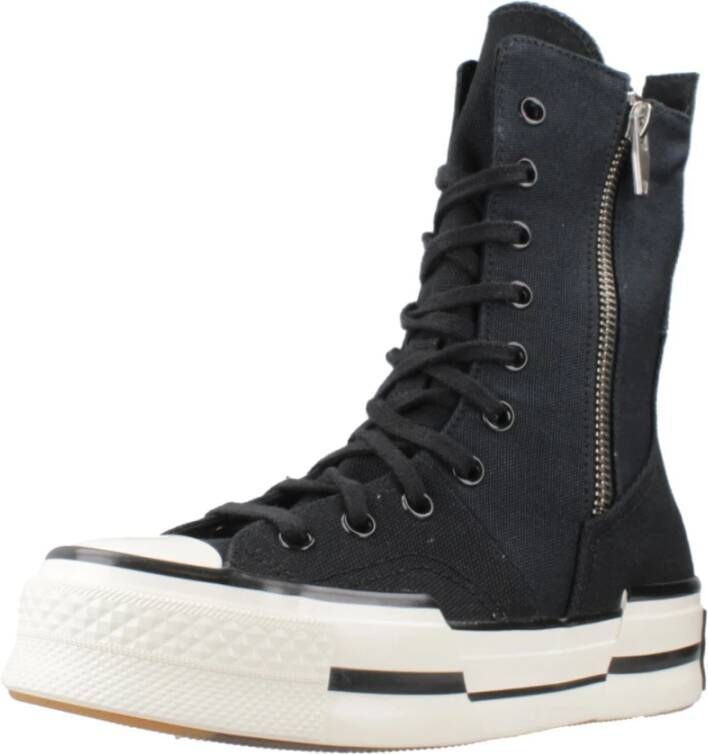 Converse Hoge Top Sneakers Chuck 70 Plus Black Dames