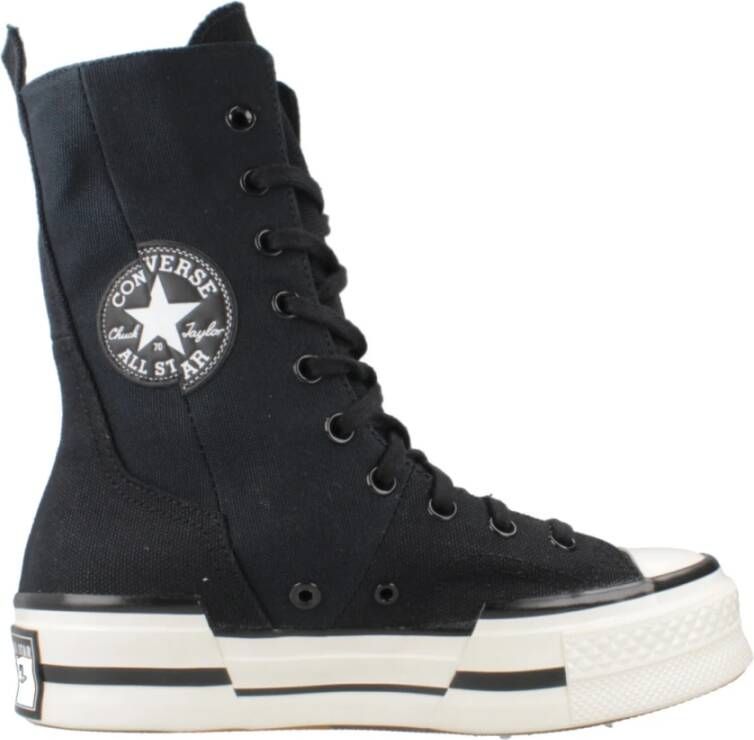 Converse Hoge Top Sneakers Chuck 70 Plus Black Dames