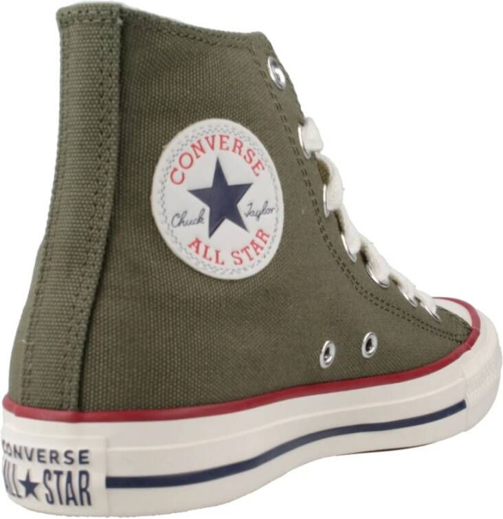 Converse Hoge Top Sneakers Green Dames