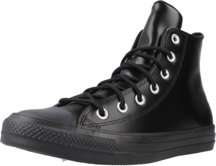 Converse Hoge Top Sneakers in Zwart Black Dames