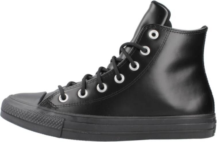 Converse Hoge Top Sneakers in Zwart Black Dames