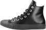 Converse Hoge Top Sneakers in Zwart Black Dames - Thumbnail 4