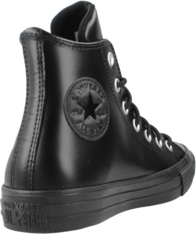 Converse Hoge Top Sneakers in Zwart Black Dames