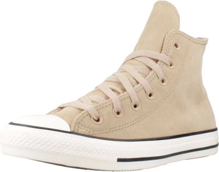 Converse Hoge Top Sneakers in Zwart Brown Dames