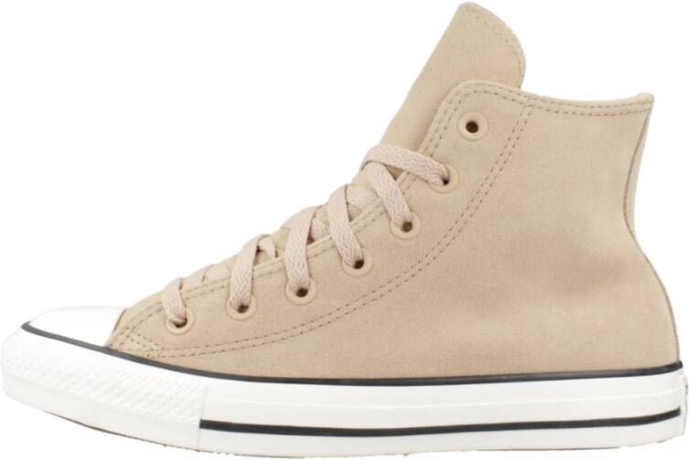 Converse Hoge Top Sneakers in Zwart Brown Dames