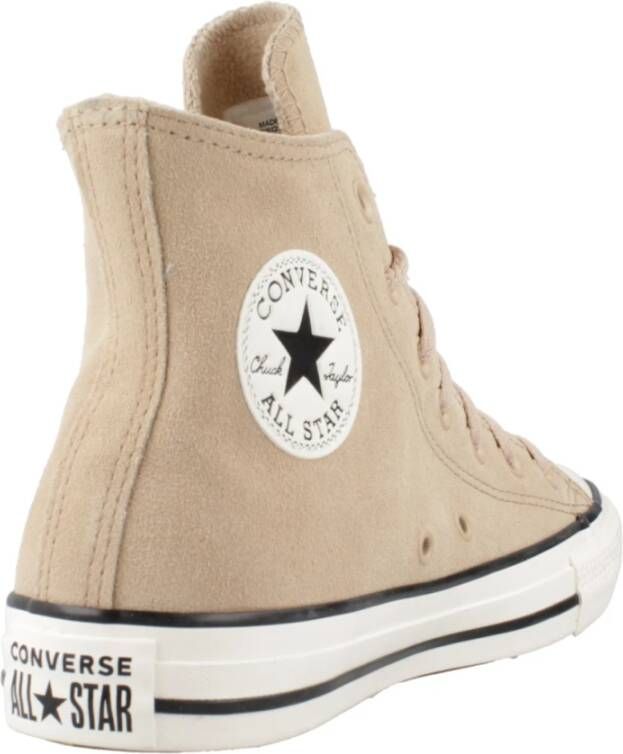 Converse Hoge Top Sneakers in Zwart Brown Dames