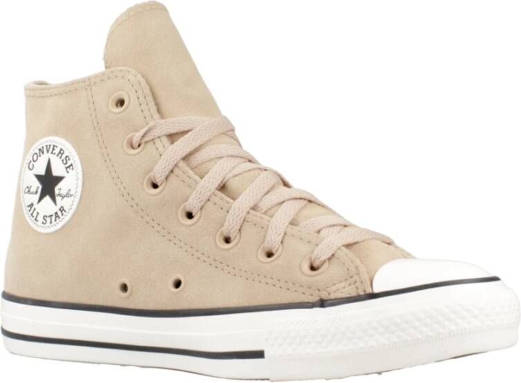 Converse Hoge Top Sneakers in Zwart Brown Dames