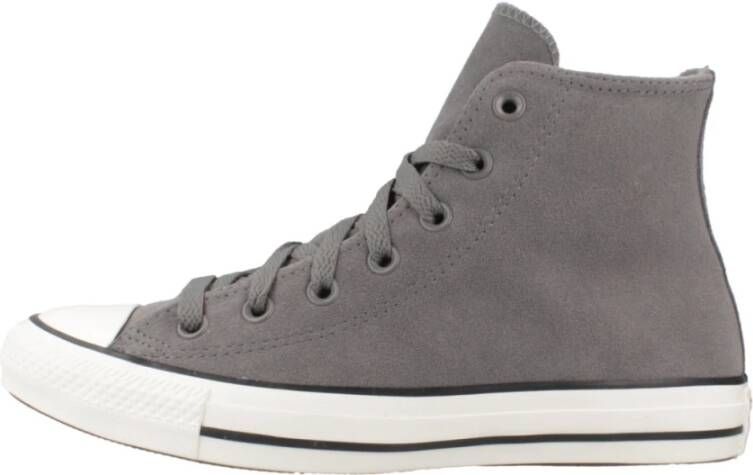 Converse Hoge Top Sneakers in Zwart Gray Dames