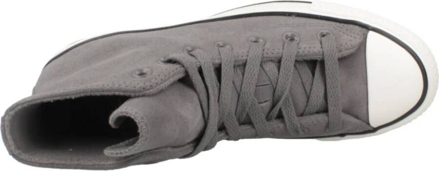 Converse Hoge Top Sneakers in Zwart Gray Dames