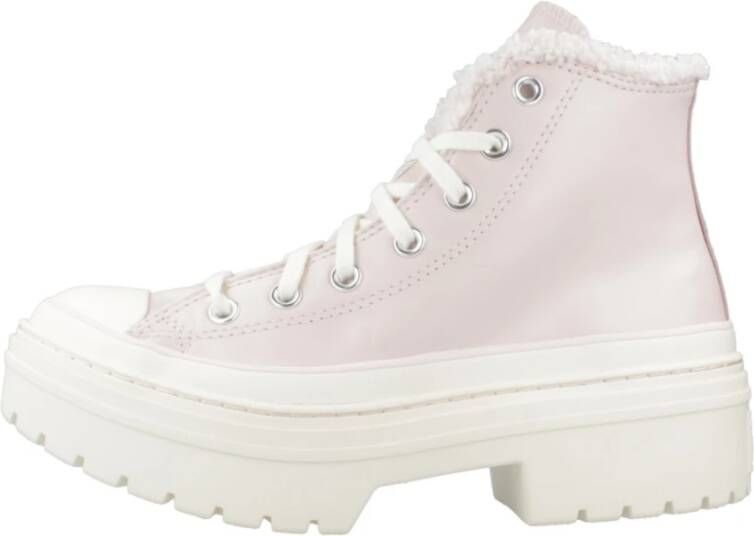 Converse Hoge Top Sneakers met Profielzool Pink Dames