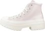 Converse Hoge Top Sneakers met Profielzool Pink Dames - Thumbnail 3