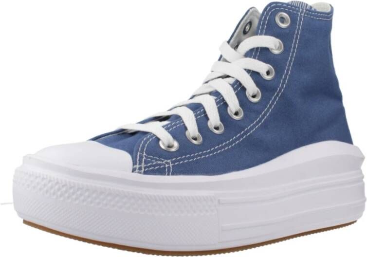 Converse Hoge Top Sneakers Move Stijl Blue Dames