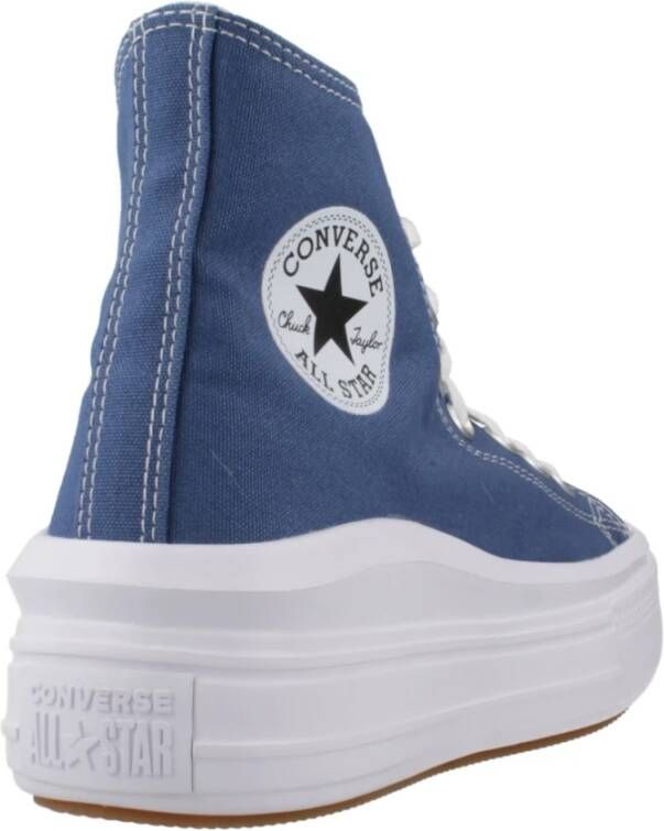 Converse Hoge Top Sneakers Move Stijl Blue Dames