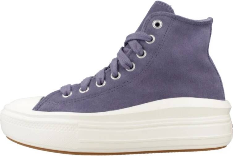 Converse Hoge Top Sneakers Move Stijl Purple Dames