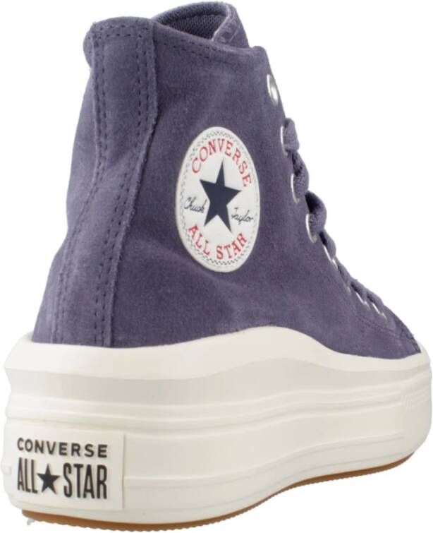 Converse Hoge Top Sneakers Move Stijl Purple Dames