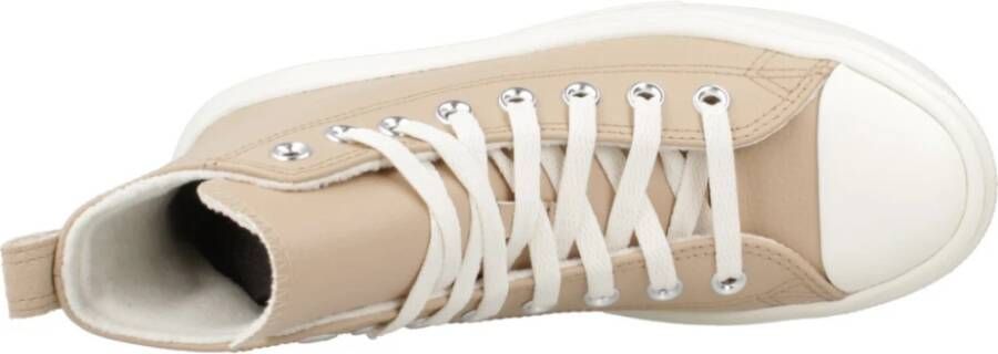 Converse Hoge Top Sneakers Move Warm Beige Dames