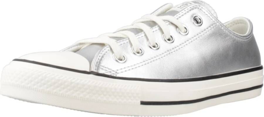 Converse Klassieke Lage Top Sneakers Gray Dames